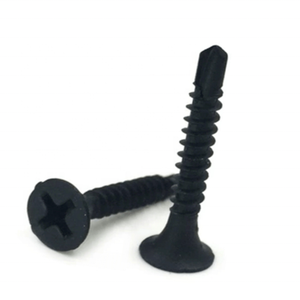 Mạ kẽm sắt vách thạch cao khoan vít khai thác móng tay tự khoan móng tay phổ biến đánh bóng kết thúc Lớp 6 vòng/Đầu Phẳng - Product Image 3