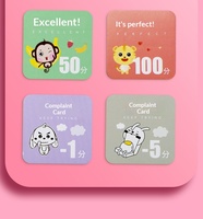 Carte de récompense pour enfants : points et louanges, suivi du comportement scolaire, pièces de classe et cadeau éducatif, modèle 0413, livraison rapide