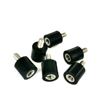 M3 x 6 8x8 femelle à femelle amortisseur en caoutchouc support d'isolateur Anti-Vibration