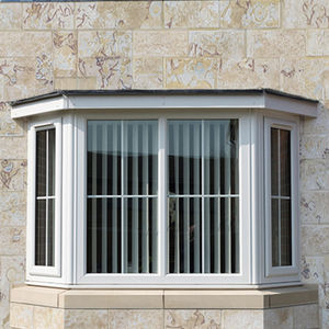 Les grilles de fenêtre en <span class=keywords><strong>baie</strong></span> en verre à double vitrage modernes conçoivent des baies vitrées à l'épreuve des chocs typehurricane ouvertes d'oscillation pour des maisons/villa/jardin - Product Image 1