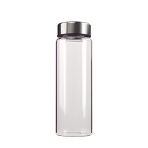 16온스 유리병 누수 방지 식기세척기 사용 가능 투명 유리 물병 스테인리스 스틸 뚜껑 재사용 가능한 주스 물병 - Product Image 6