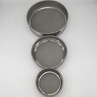 Tamis de laboratoire en acier inoxydable 304/316 de qualité alimentaire, 10-600 microns, norme ASTM Tyler, antirouille
