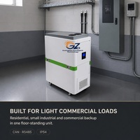 Système de stockage d'énergie résidentiel tout-en-un avec batterie onduleur 10KW 43KWh LiFePO4 empilable hybride hors réseau IP54