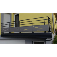 Designs de grilles de balcon en fer personnalisées et professionnelles, balustrades de balcon simples en fer forgé, garde-corps en fer forgé