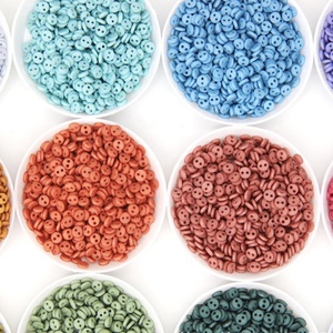 Wholesale 4mm Resin <strong>Button</strong> Super Small Round Doll <strong>Button</strong> Baby Clothes Accessories Candy Color <strong>Plastic</strong> Mini <strong>Button</strong> - Product Image 2