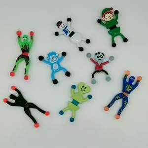 ג 'ינן ילדים דקומפרסיה צעצוע חג המולד מתנת שלג קיר זוחל דביק אדם עכביש להעיף דלי אדם עשה עמיד tpr - Product Image 6