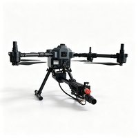 Drone de nettoyage d'éoliennes haute pression 4200 psi avec double antenne RTK et positionnement au centimètre près