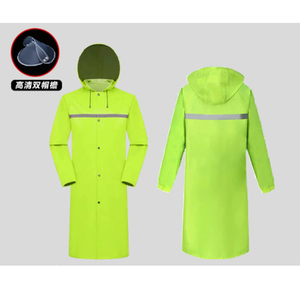Fashion Long Rainstorm Proof Einteiliger Regenmantel für alle Männer und Frauen Adult Thick Hiking Outdoor Regenmantel - Product Image 3