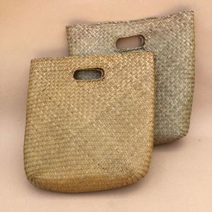 Sac à main d'été en paille naturelle pour femme, sac décontracté en jonc de mer pour l'extérieur, vente en gros - Product Image 1