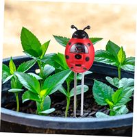 Kit de testeur de sol 2 pièces avec humidité (0-100%) et conductivité (0.1%) pour sol de jardin facile à utiliser pour les plantes d'extérieur et les pelouses