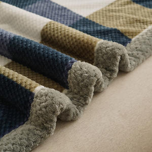 <span class=keywords><strong>Para</strong></span> <span class=keywords><strong>Amazon</strong></span>, manta de lana Coral ecológica transfronteriza, manta gruesa de franela cálida, Sábana de cama de lana de leche, manta <span class=keywords><strong>para</strong></span> sofá - Product Image 3