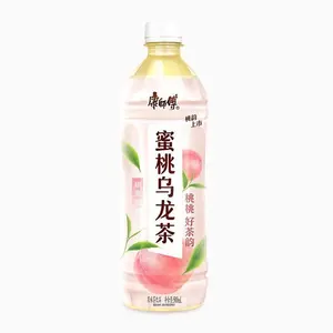 New beverage tea honey peach oolong tea 500ml * 15 bottles full box of leisure drinks