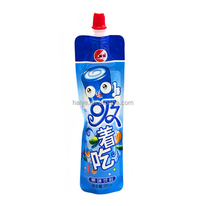 Sacchetto con Beccuccio Personalizzato da 95ml per <span class=keywords><strong>Succhi</strong></span> <span class=keywords><strong>e</strong></span> Gelatine, Senza BPA, per Snack Liquidi - Product Image 4