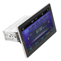 Écran IPS universel de 10,1 pouces, navigation GPS, WiFi, Aux, CarPlay sans fil, Android Auto, radio FM, lecteur DVD, autoradio Android rotatif