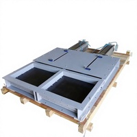 Vanne de régulation à commande pneumatique HENT pour température normale, application pour station de déchargement de silo à cendres