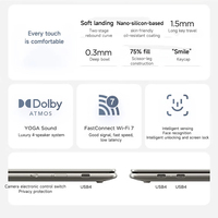 Nuevo Portátil Empresarial Ligero Lenovo YOGA Air 14s Original con Snapdragon X Elite/X Plus, 32 GB, 1 TB, Pantalla Táctil OLED de 14.5 Pulgadas y 2.9K