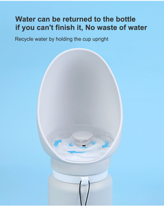 Tigela Portátil de Aço Inoxidável para Cães, Antiderramamento, IPX5 à Prova d'Água, Ecológica, Estilo Moderno, Fonte de Água Semiautomática para Viagem - Product Image 3