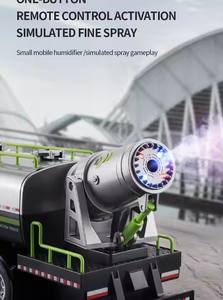 1/24 RC <span class=keywords><strong>remorque</strong></span> camion <span class=keywords><strong>tracteur</strong></span> 2.4GHz télécommande Construction radiocommande à plat RC camion jouet - Product Image 3