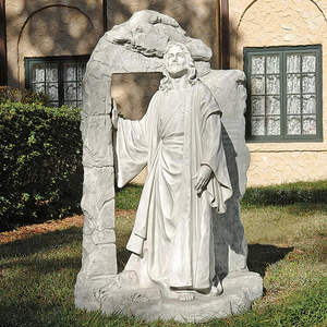 Escultura de Santo Famoso da Igreja Religiosa em tamanho real personalizada Estátua de <span class=keywords><strong>St</strong></span>. <span class=keywords><strong>Joseph</strong></span> em mármore branco - Product Image 4
