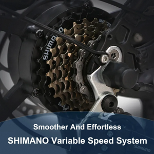 Nueva Bicicleta Eléctrica Deportiva de Montaña de Alta Velocidad con Motor Trasero de 24 Pulgadas y Neumáticos Anchos, Batería de Litio de 24V 9.5AH - Product Image 6