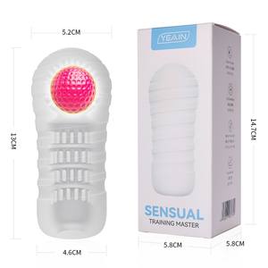 เครื่องช่วยสำเร็จความใคร่ชาย Red Flame YY-10 ขายดี คุณภาพสูง ผลิตจาก TPE นุ่ม รูปทรงมินิคัพ ชุดของเล่นทางเพศสำหรับผู้ใหญ่ - Product Image 5