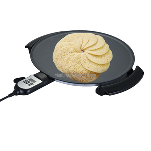 Grande machine à injera électrique de 47 cm (Mogogo/Mitad) 2200W, <span class=keywords><strong>plaque</strong></span> en aluminium antiadhésive avec couvercle en acier inoxydable pour injera mogogo - Product Image 5