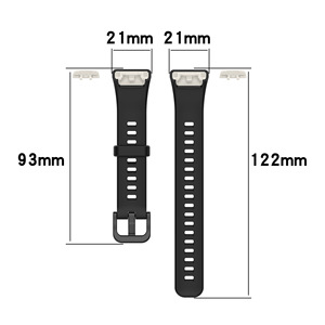 2024 Offre Spéciale honour <span class=keywords><strong>6</strong></span> multi couleur respirant bande tpu montre bracelet en caoutchouc souple bracelet de montre pour huawei <span class=keywords><strong>6</strong></span> - Product Image 3