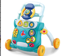 Offre Spéciale : Trotteur 4-en-1 pour Bébé, Jouet Montessori d'Éveil pour Enfants, Trotteur Multifonction Portable pour Enfants