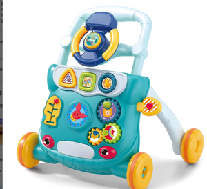 Offre Spéciale : Trotteur 4-en-<span class=keywords><strong>1</strong></span> pour Bébé, Jouet Montessori d'Éveil pour Enfants, Trotteur Multifonction Portable pour Enfants - Product Image 3