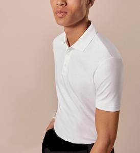 Polo da <span class=keywords><strong>uomo</strong></span> con <span class=keywords><strong>vendita</strong></span> calda da lavoro 100% cotone protezione UV promozionale Polo t-Shirt a manica corta Polo 2 $ - Product Image 5