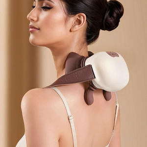 FJLMS Mantón de masaje mejor calificado China El mejor Shiatsu Portátil Relajante Nueva forma de mano Masajeador de hombros y cuello - Product Image 5