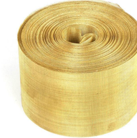 Rollo de Malla de Alambre de Acero Inoxidable de Alta Densidad, Tejido Plano, con Revestimiento Antioxidante, Protección EMI/RFI, Resistente a la Corrosión, Corte a Medida