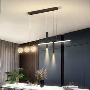 ダイニングルーム用のモダンでシンプルなLEDランプ、長いストリップ、デザイナーミニマリスト北欧バーカウンター、テーブル - Product Image 4