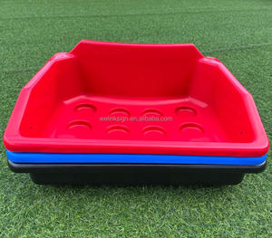 Bandeja Expendedora de bebidas de plástico portátil con correa para el hombro Bandeja de exhibición de bebidas promocional de mano - Product Image 4