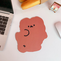 Alas Meja Ins Kartun Alas Mouse Komputer Lucu Mini Kantor Karet Tahan Air Anti Gores Portabel Anti Selip Kawaii Kreatif
