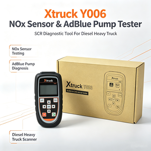 Outil de diagnostic Xtruck Y006 OBD CAN, scanner pour camions lourds J1939, détecteur d'émissions EURO6 pour système d'émission d'urée SCR NOx PM - Product Image 1