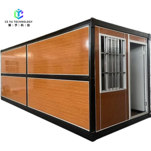 Maison conteneur préfabriquée moderne pliable et respirante de 20 pieds avec garantie de 5 ans et service d'expédition pour résidences, hôtels et commerces - Product Image 2