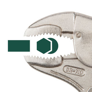 LAOA-Alicates de bloqueo, herramienta de soldadura de punta redonda de acero, de punta redonda, pinza de bloqueo de mandíbula recta - Product Image 2