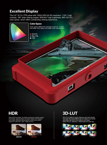 Moniteur vidéo de terrain Lilliput <span class=keywords><strong>FS5</strong></span> 4K avec excellente reproduction des couleurs, écran auxiliaire pour caméra de 5,4 pouces avec HDMI/SDI/3D-LUT/HDR - Product Image 4