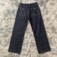 DENIMGUYS Top Qualité Importé Japonais Selvedge Denim Jeans Personnalisé Hommes Street Style Mode Casual Baggy Jeans