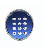 Receptor Universal de Código Variable de 433 MHz, Teclado Inalámbrico 1527 para Puerta de Garaje Automática, Puerta Batiente, Abridor de Puerta Corredera