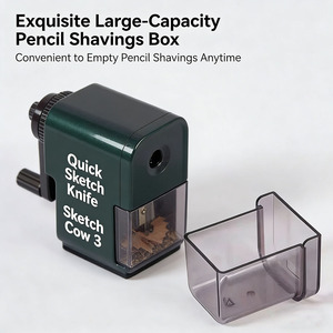 <span class=keywords><strong>Taille</strong></span>-<span class=keywords><strong>crayon</strong></span> classique pour dessin au fusain avec 3 niveaux de précision, fournitures scolaires <span class=keywords><strong>d</strong></span>'art - Product Image 4