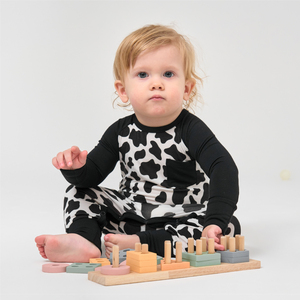 Pijamas de bambú personalizados para bebés recién nacidos, peleles con cremallera al por mayor, ropa de bebé, peleles para niños, pijamas. - Product Image 3