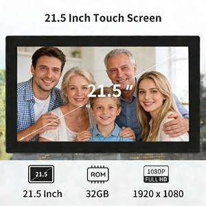 Marco Digital Personalizable de 21.5 Pulgadas FHD con WiFi y <span class=keywords><strong>Nube</strong></span>, con Pantalla Táctil para Exhibición <span class=keywords><strong>en</strong></span> Hoteles y Oficinas - Product Image 2