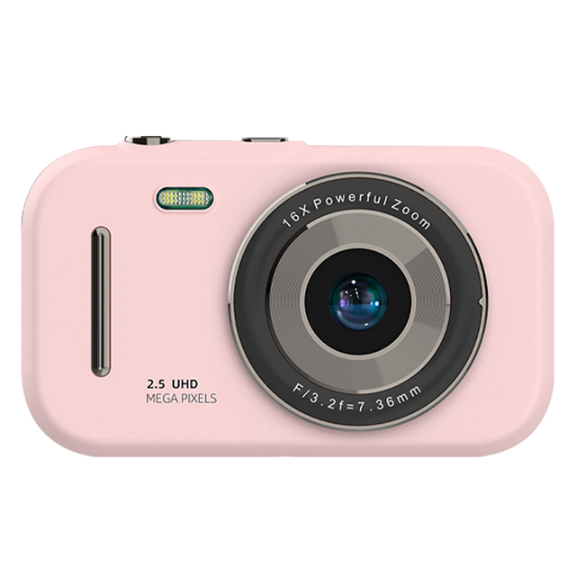 Portable Vlogging Camera 1080p Fhd Compact Digital Camera For Kids And Beginners 44mp 16x Digital Simple For Students H17