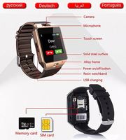 Montre Connectée Dz09 avec Carte SIM pour Hommes, WiFi, Suivi Sportif, Appel Vidéo, Compatible Téléphone Mobile Android TFT pour Samsung