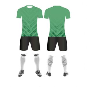 Vente en gros de maillots de football 100% polyester <span class=keywords><strong>pas</strong></span> chers, kits personnalisés, uniformes d'entraînement de football professionnels pour hommes, shorts respirants et rapides - Product Image 2
