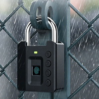 Nouvelle Arrivée Jinjian - Cadenas Intelligent à Empreinte Digitale et Mot de Passe Cloud TTLock, Étanche IP67 en Alliage de Zinc pour Portes en Bois/Aluminium