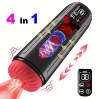 Großhandel Automatische Männliche Masturbationsmaschine mit Saug-, Vibrations-, Stoß- und Heizfunktion Sexspielzeug für Männer