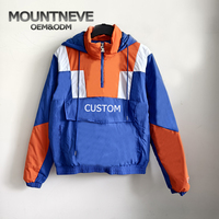 Blouson Bomber Homme Personnalisé MOUNTNEVE en Nylon, Style Universitaire Vintage, Coupe-Vent Réversible, Manteau Athlétique Streetwear OEM BSCI